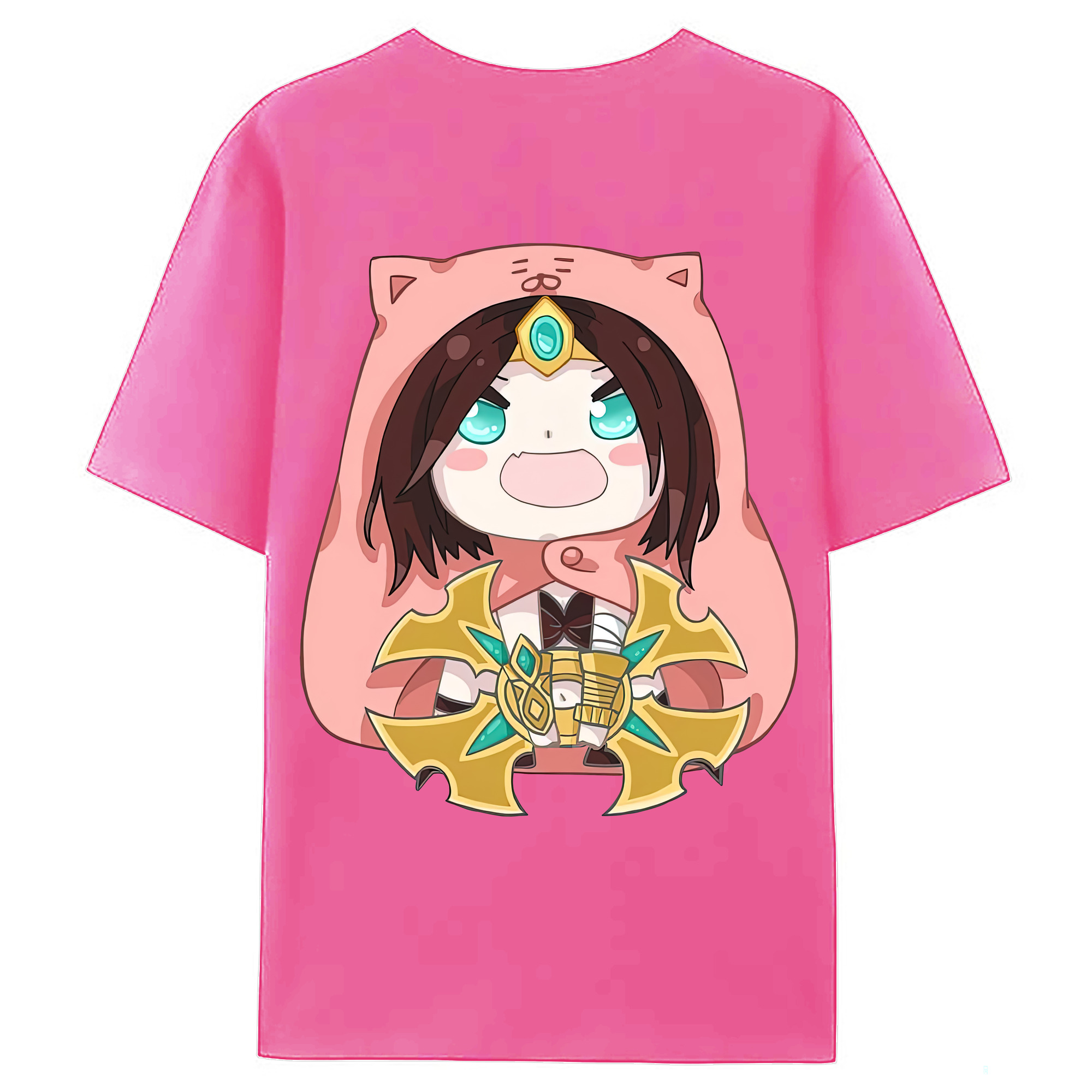 （画像用） リーグ・オブ・レジェンド League of Legends LOL レディース半袖Tシャツ(バックプリント)